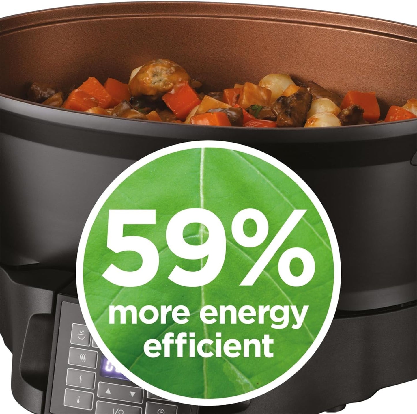 Russell Hobbs Good-to-Go 6.5L Electric Multicooker – 8-in-1, Cast Aluminium, Digital, Glass Lid, 750W
