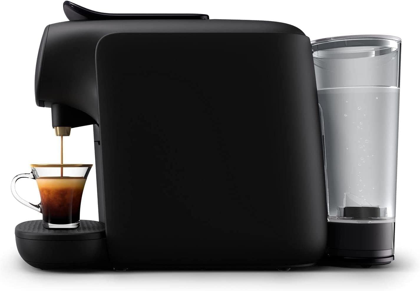 Philips L’OR Barista Sublime Capsule Coffee Machine – Double Shot, 19 Bar, Black