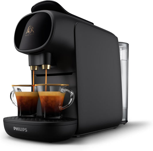 Philips L’OR Barista Sublime Capsule Coffee Machine – Double Shot, 19 Bar, Black