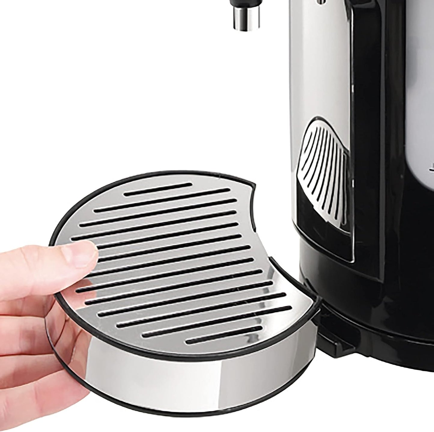 Breville HotCup Hot Water Dispenser – 2L, 3kW Fast Boil, Variable Cup Size, Black